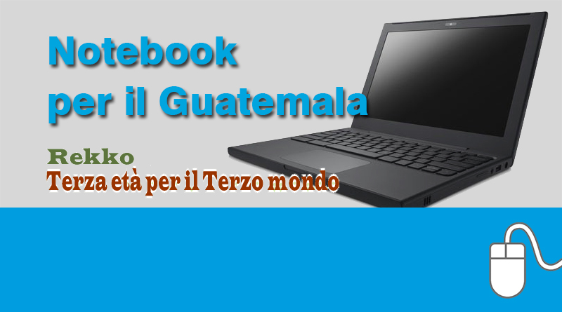 Notebook per gli ambulatori medici in Guatemala